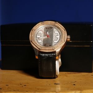 k.c. genuine diamonds watch
